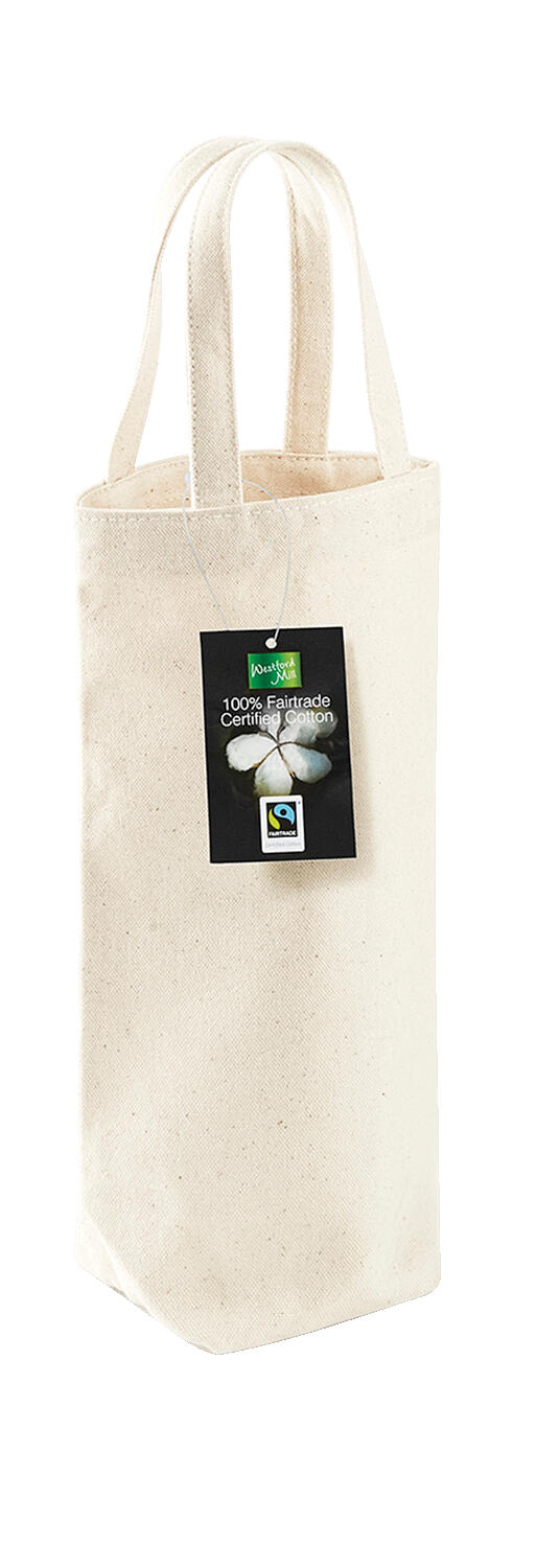 Fairtrade Cotton Bottle Bag