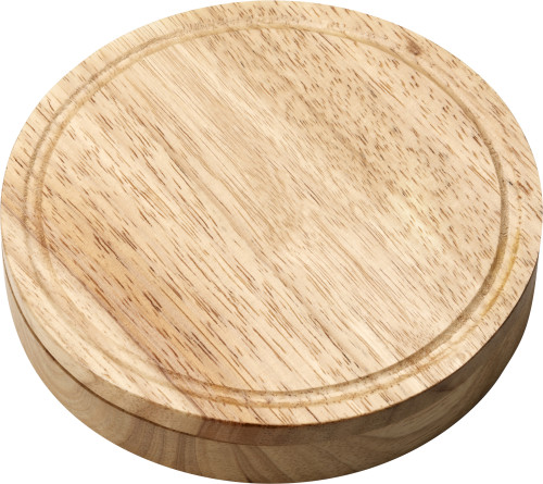 Wooden cheese plate set Bellamy