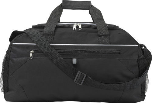 Sportbag med framficka i polyester (600D)