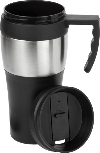 PP and stainless steel travel mug Karina