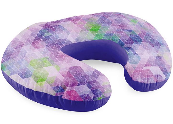 Travel pillow in microfiber (full color print) EU