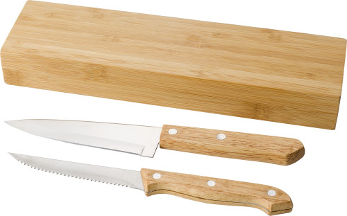 Bamboo knife set Tony