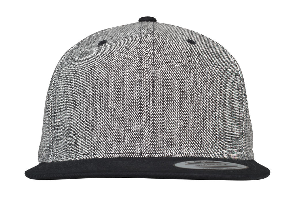 Melange Solid Snapback