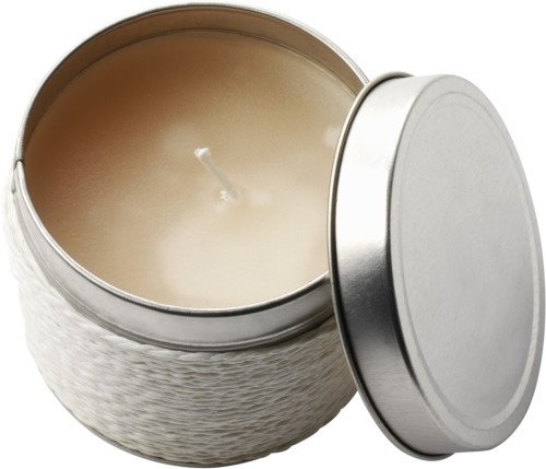 Tin with scented candle Zora