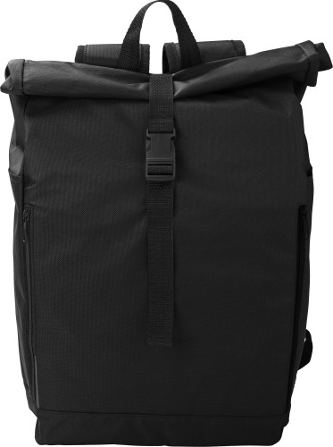 RPET polyester (600D) rolltop rygsæk Evie