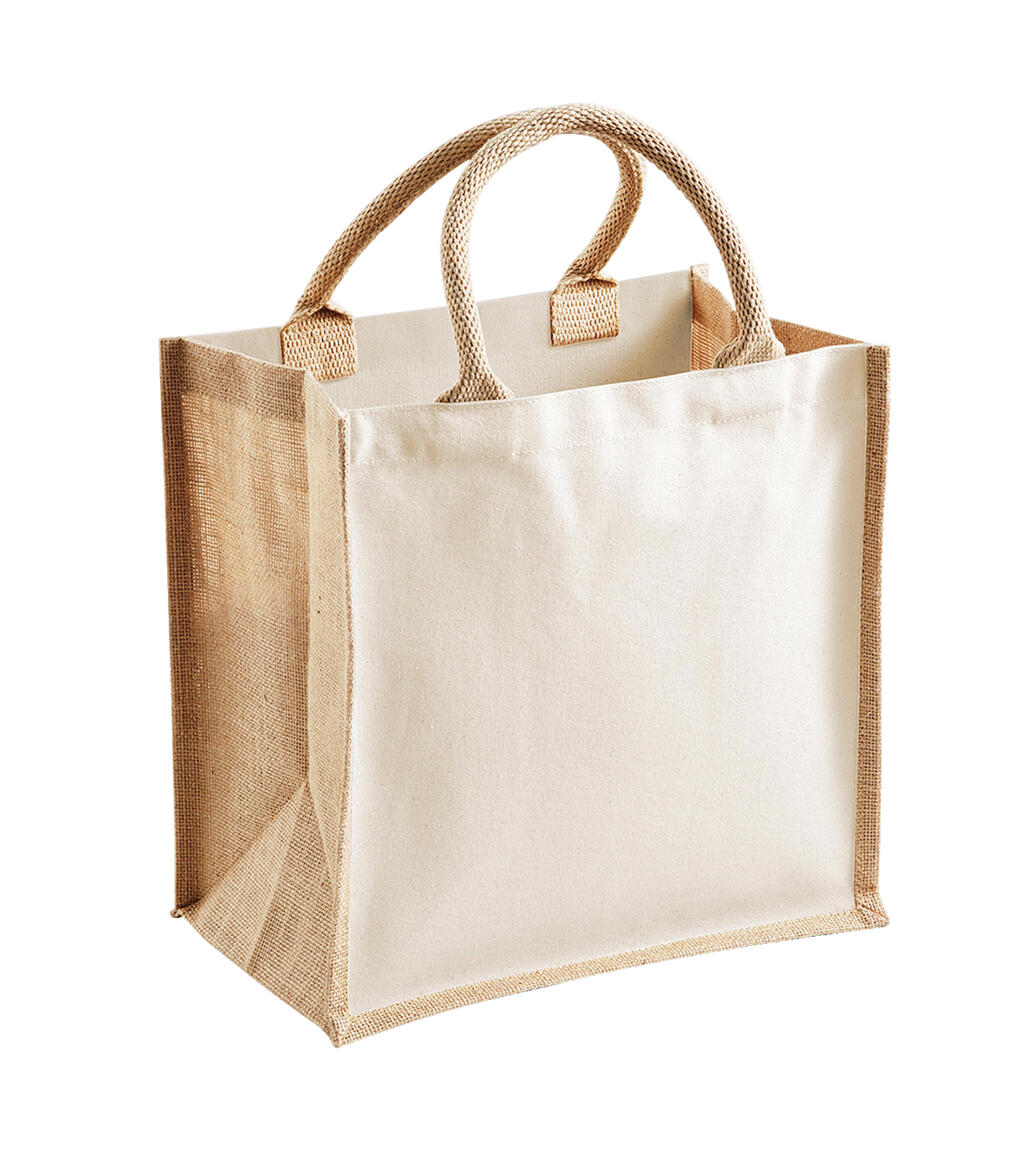 Printers' Midi Jute Bag