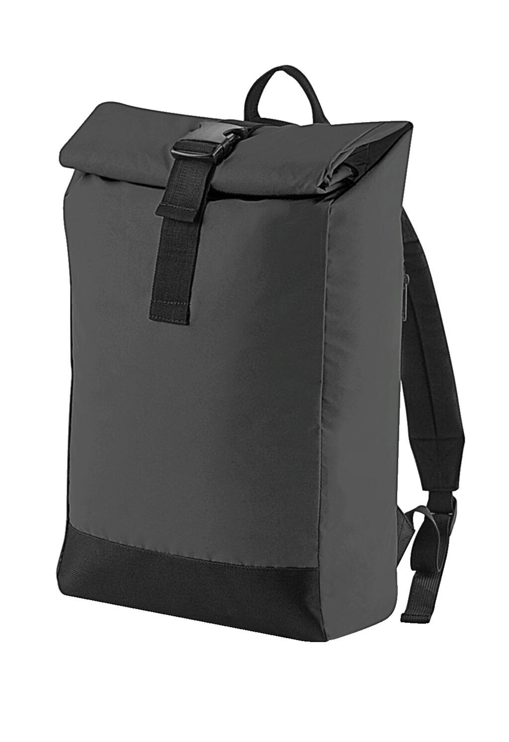 Reflective Roll-Top Backpack