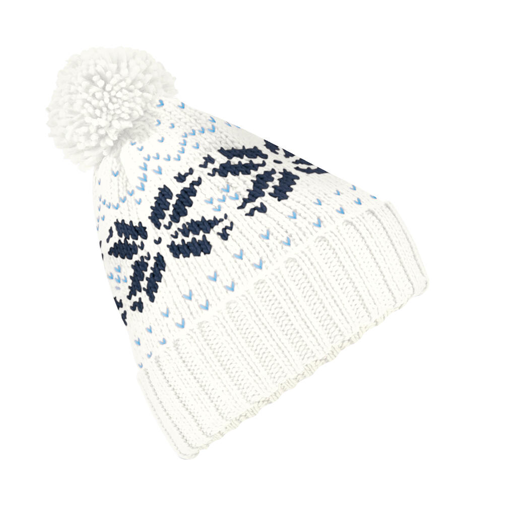 Fair Isle Snowstar® Beanie