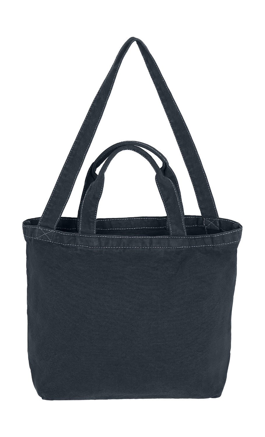 Zipped Canvas Shopper