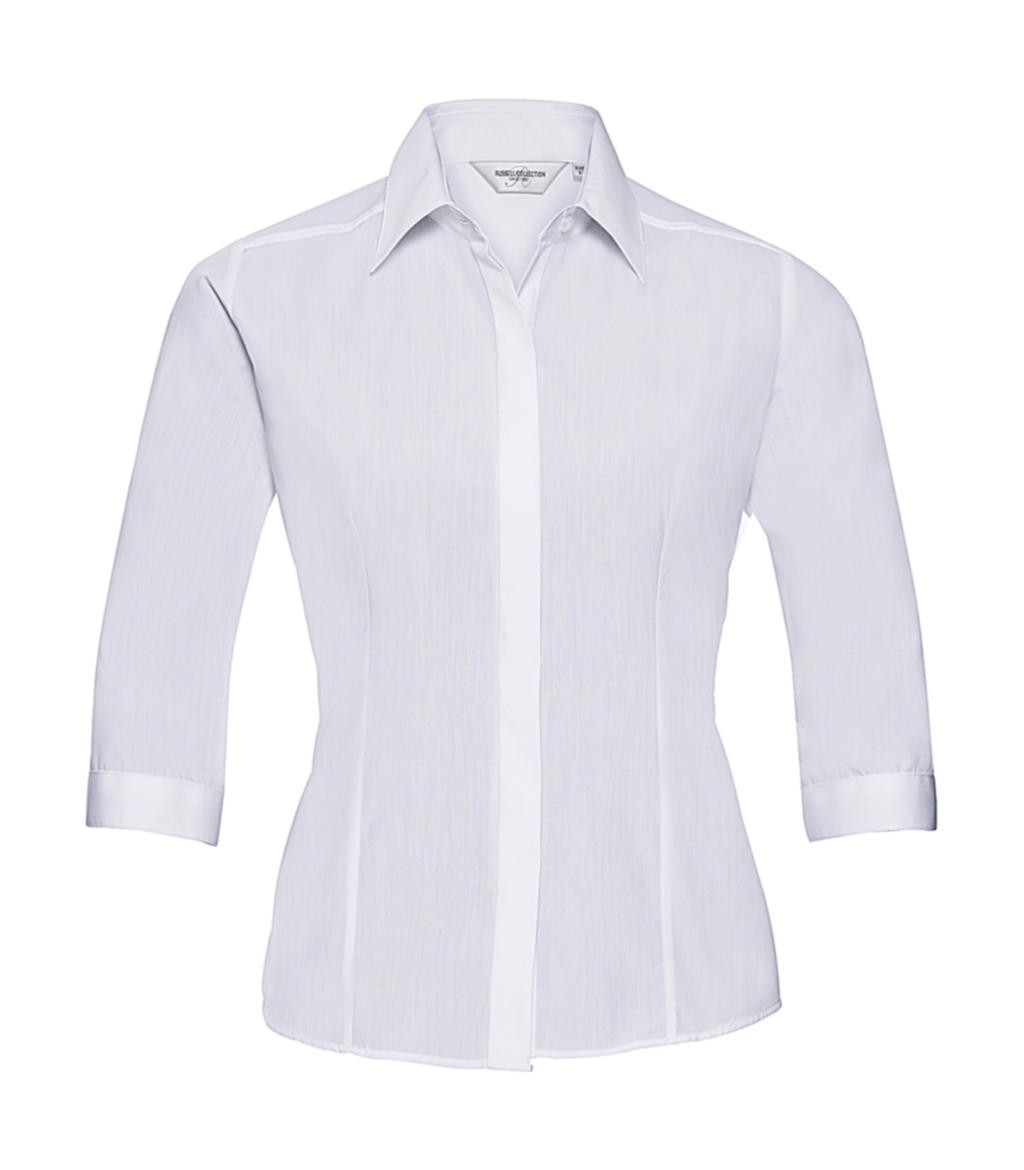 3/4 sleeve Poplin Shirt