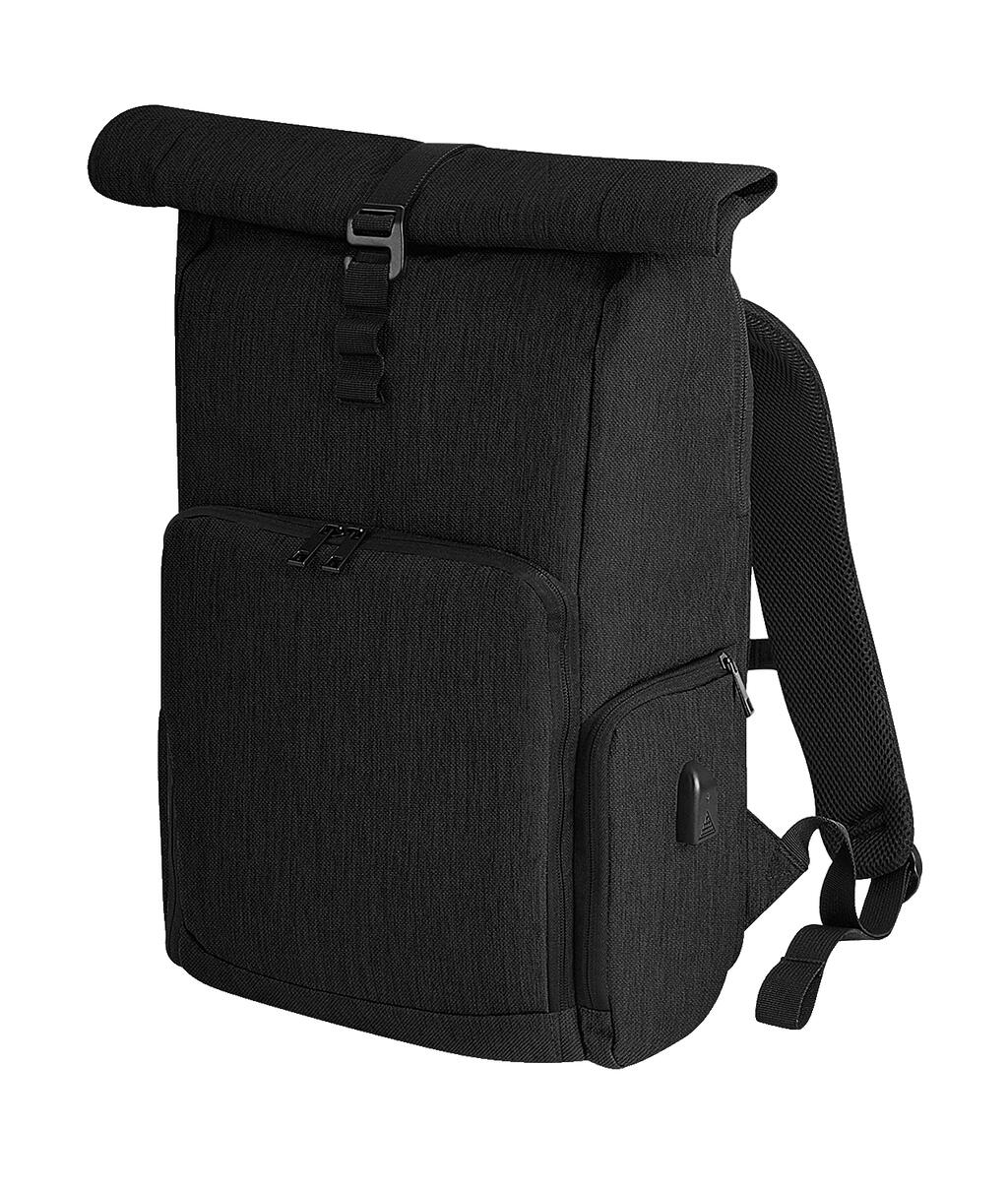 Q-Tech Charge Roll-Top Backpack