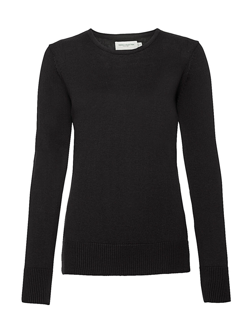 Ladies' Crew Neck Knitted Pullover