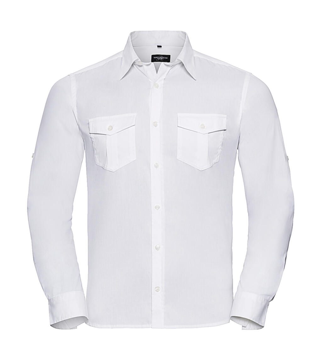 Men's Roll Sleeve Shirt LS